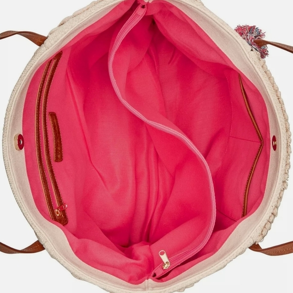 Steve Madden Beige/Multi Bali Tote - Picture 6 of 12